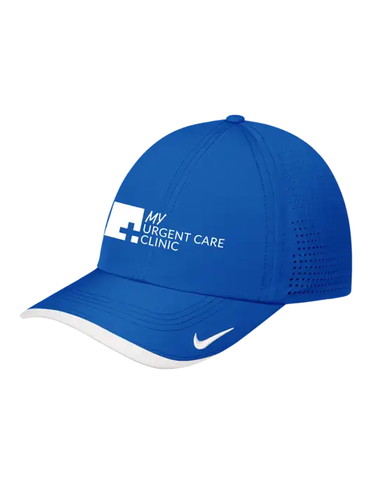 Nike Royal/White Dri-FIT Perforated Performance Cap w/My Urgent Care Logo