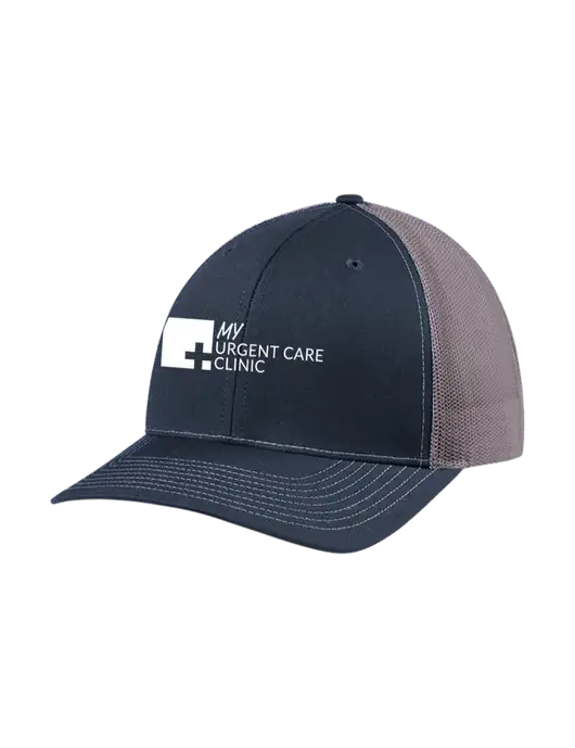 Richardson Adjustable Snapback Original 112 Trucker Cap Navy w/Charcoal Mesh w/My Urgent Care Logo