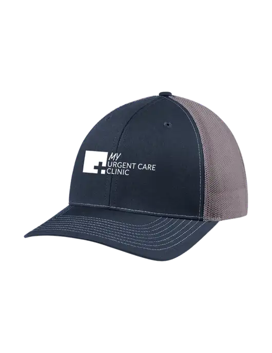 Richardson Adjustable Snapback Original 112 Trucker Cap Navy w/Charcoal Mesh w/My Urgent Care Logo