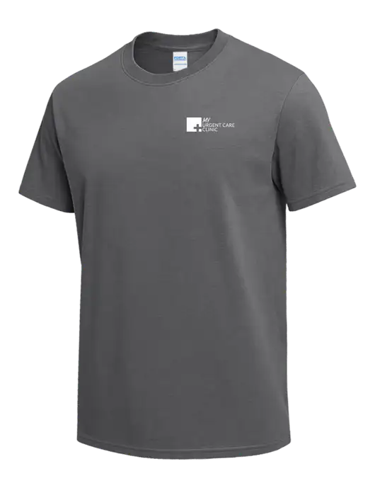 Medium Grey Heavyweight 6.1 oz T-Shirt w/My Urgent Care Logo