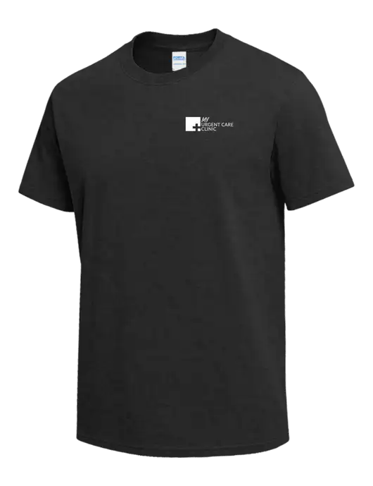Dark Grey Heather Heavyweight 6.1 oz T-Shirt w/My Urgent Care Logo