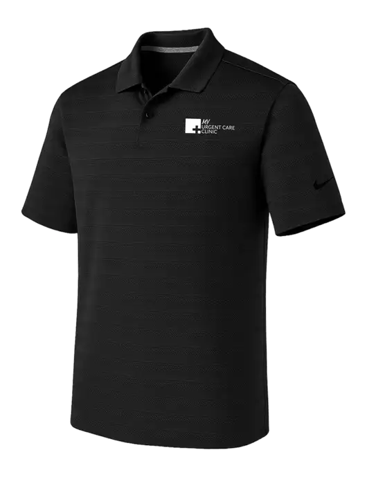 Nike Black Dri-FIT Vapor Jacquard Polo w/My Urgent Care Logo
