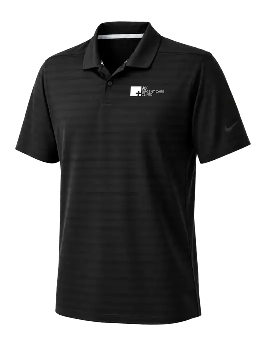 Nike Black Dri-FIT Vapor Jacquard Polo w/My Urgent Care Logo