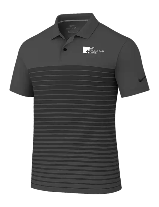 Nike Dark Grey Dri-FIT Vapor Block Polo w/My Urgent Care Logo