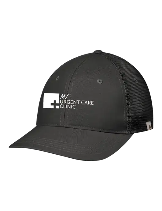 Carhartt Black Trucker Rugged Pro Series Cap w/My Urgent Care Logo