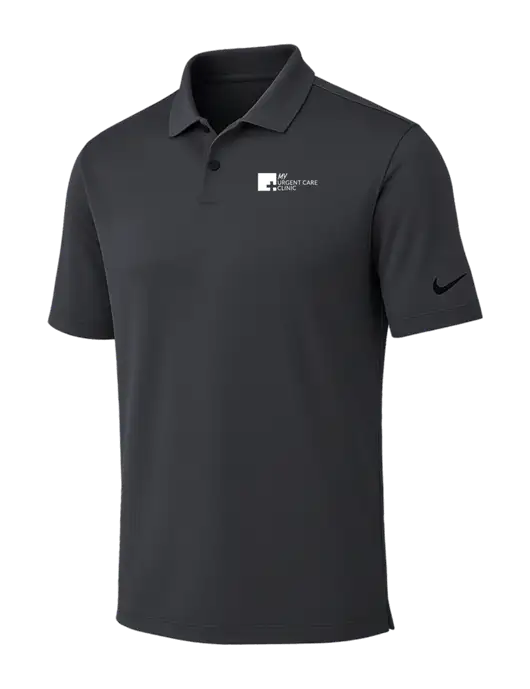 Nike Dark Grey Dri-FIT Vapor Polo w/My Urgent Care Logo