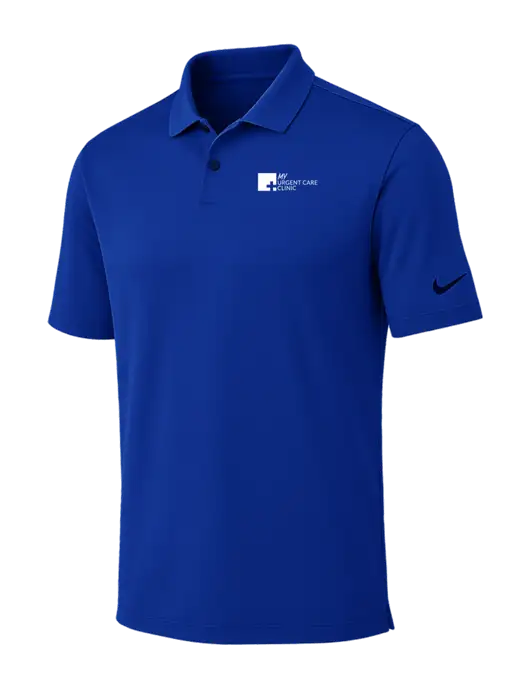 Nike Dark Royal Dri-FIT Vapor Polo w/My Urgent Care Logo