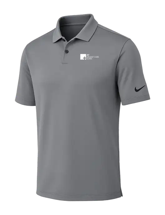 Nike Medium Grey Dri-FIT Vapor Polo w/My Urgent Care Logo