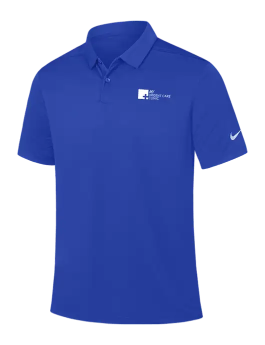 Nike Dark Royal Dry Essential Solid Polo w/My Urgent Care Logo