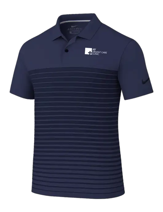 Nike Navy Dri-FIT Vapor Block Polo w/My Urgent Care Logo