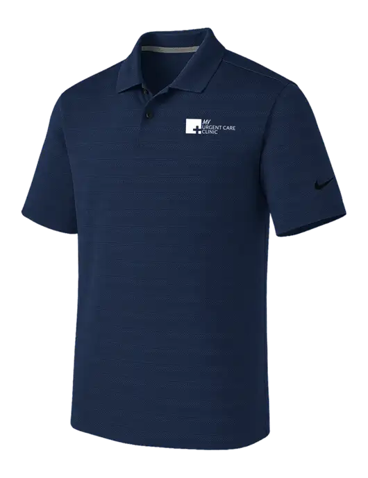 Nike Navy Dri-FIT Vapor Jacquard Polo w/My Urgent Care Logo