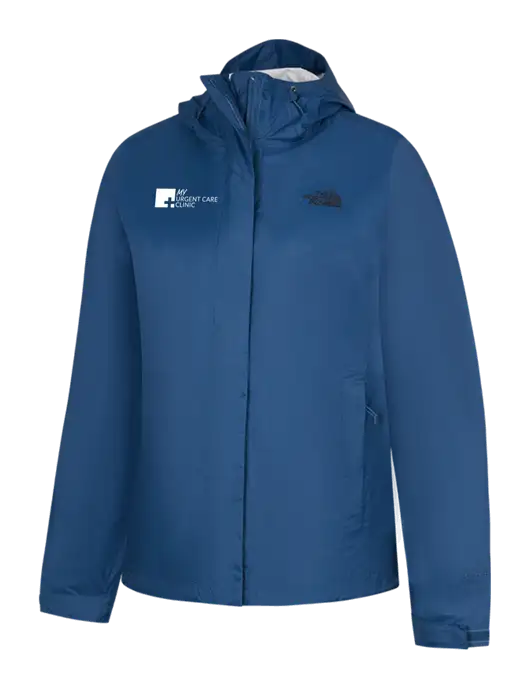 The North Face Womens Navy DryVent Rain Jacket w/My Urgent Care Logo