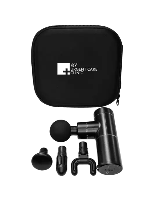 Muscle Revive Handled Massage Gun w/My Urgent Care Logo