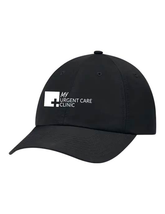 Richardson Relaxed Performance Lite Black Cap w/My Urgent Care Logo