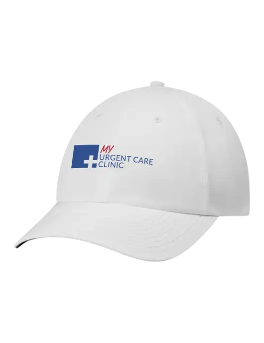 Richardson Relaxed Performance Lite White Cap w/My Urgent Care Logo