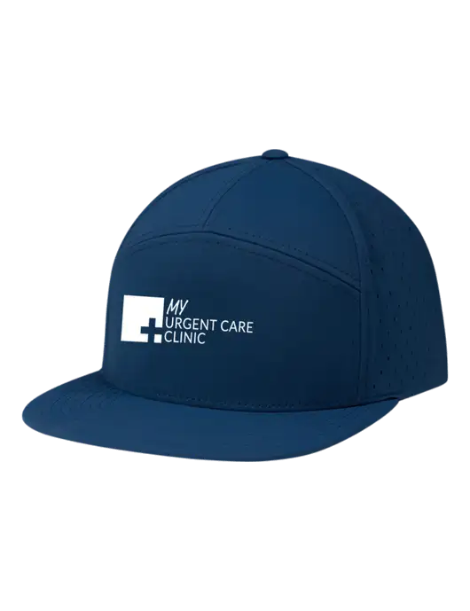 Richardson Light Navy Cannon Cap w/My Urgent Care Logo