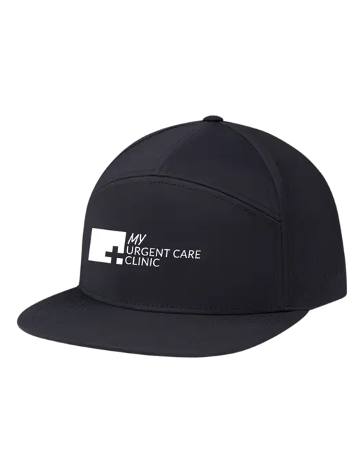 Richardson Black Cannon Cap w/My Urgent Care Logo