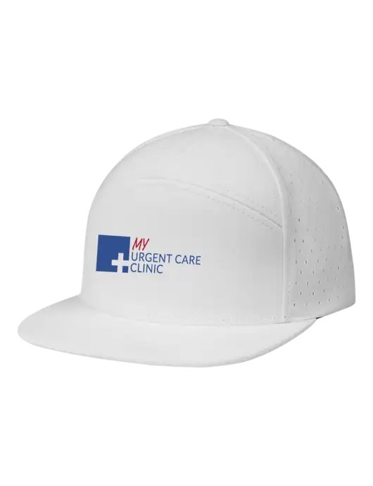 Richardson White Cannon Cap w/My Urgent Care Logo