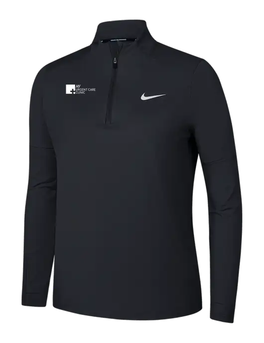 Nike Black Womens Dri-FIT Element 1/2-Zip Pullover w/My Urgent Care Logo