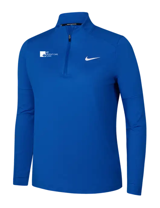 Nike Royal Womens Dri-FIT Element 1/2-Zip Pullover w/My Urgent Care Logo