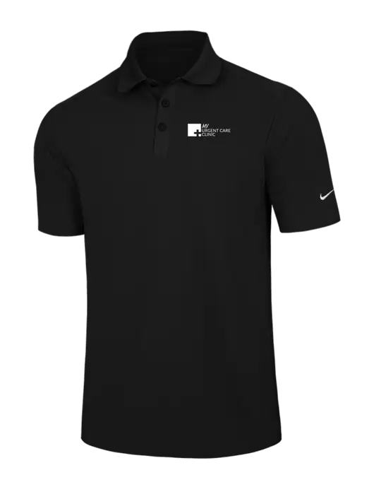 Nike Black Dri-FIT Classic Polo w/My Urgent Care Logo