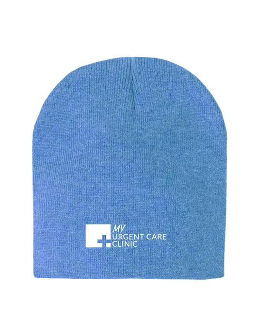 Royal Heather Element Knit Beanie w/My Urgent Care Logo
