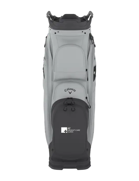 Callaway Org 14 Light Grey Golf Bag  w/My Urgent Care Logo