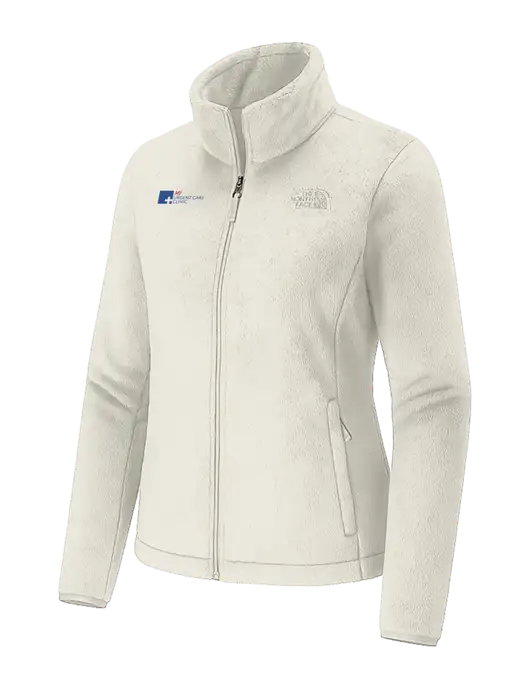 The North Face Womens Ivory Osito Fleece Jacket
 w/My Urgent Care Logo