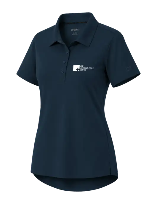OGIO Womens Envision Dark Navy Polo w/My Urgent Care Logo
