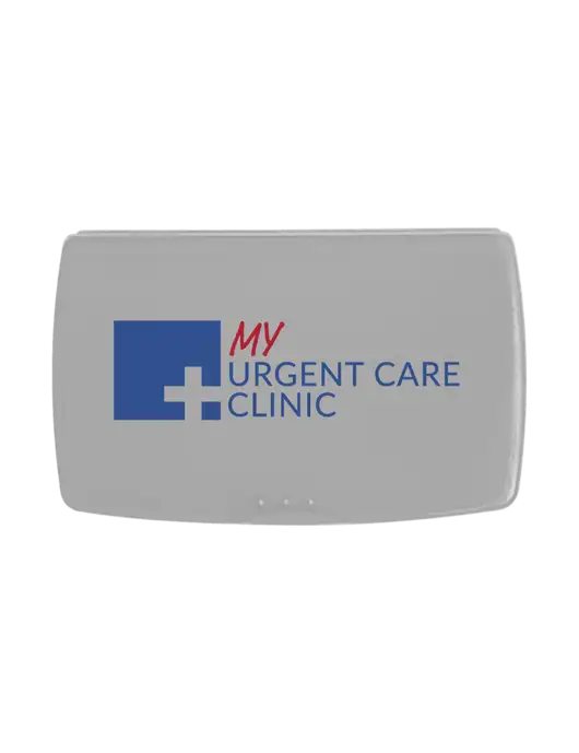 QuickFix Clear First Aid Pack w/My Urgent Care Logo