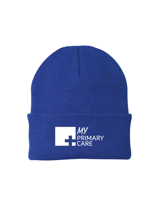 Royal Knit Cap w/My Primary Care Logo