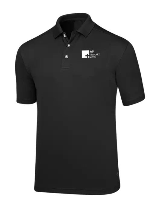 Callaway Core Black Performance Polo w/My Primary Care Logo