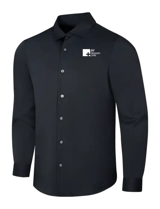Black City Stretch Shirt w/My Primary Care Logo