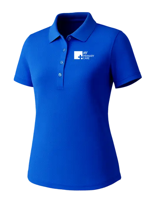 Callaway Womens Core Royal Performance Polo w/My Primary Care Logo
