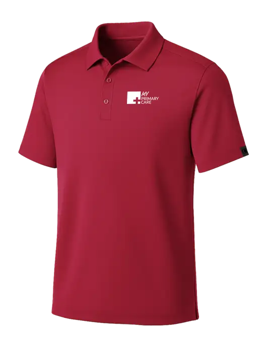 OGIO Red Framework Polo w/My Primary Care Logo