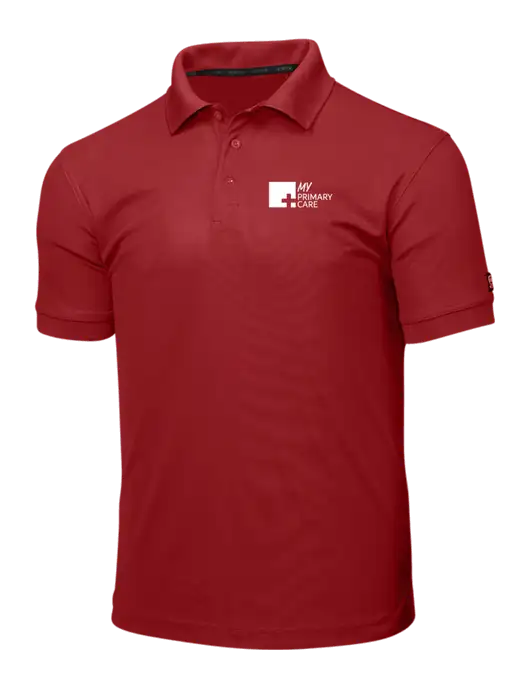 OGIO Red Caliber 2.0 Polo w/My Primary Care Logo