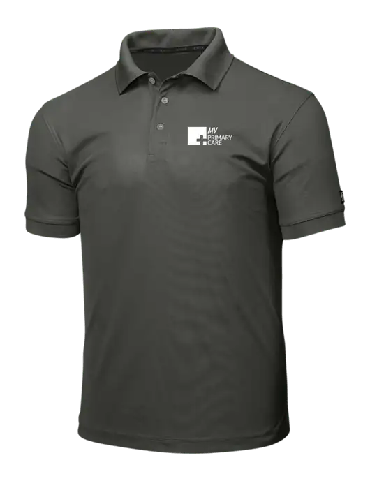 OGIO Medium Grey Caliber 2.0 Polo w/My Primary Care Logo