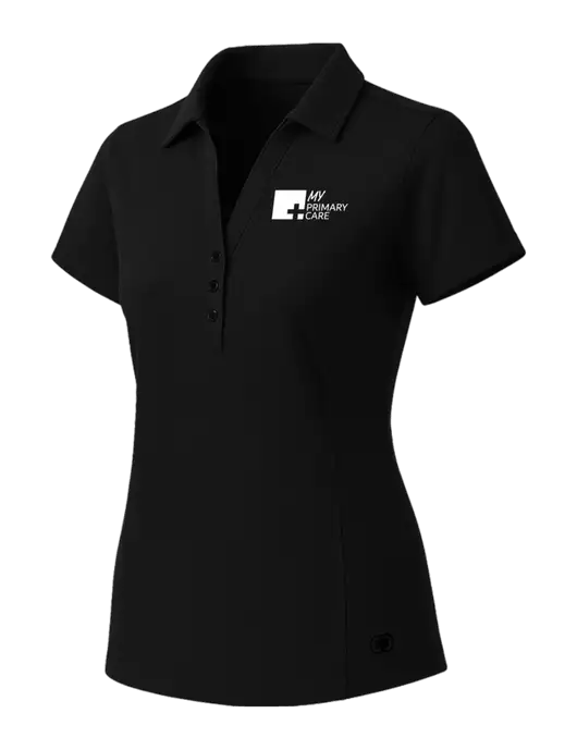 OGIO Womens Blacktop ONYX Polo w/My Primary Care Logo