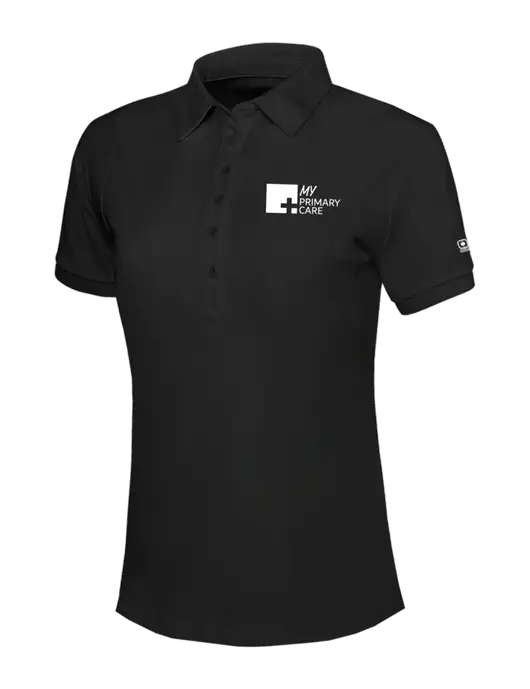 OGIO Womens Blacktop Jewel Polo w/My Primary Care Logo