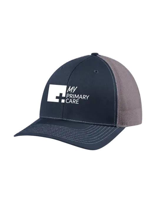 Richardson Adjustable Snapback Original 112 Trucker Cap Navy w/Charcoal Mesh w/My Primary Care Logo